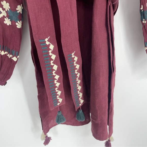 Benaras by Citrus Linen Dress NWT Size medium - Picture 3 of 10